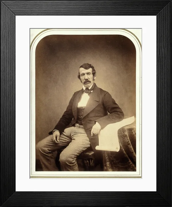 Framed Print : David Livingstone, c1850s. Creator: Maull & Polyblank Framed Print : David Livingstone, c1850s. Creator: Maull & Polyblank