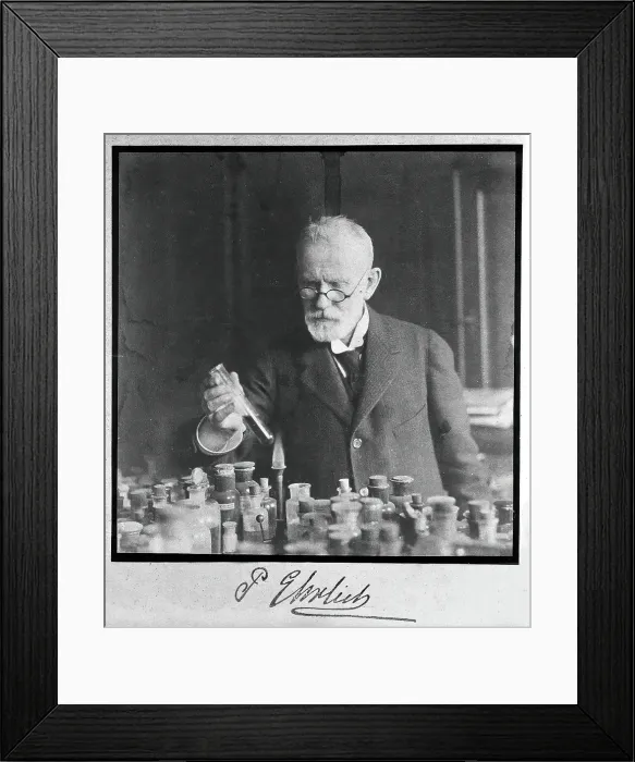 Framed Print : Paul Ehrlich, 1915. Creator: Unknown Framed Print : Paul Ehrlich, 1915. Creator: Unknown