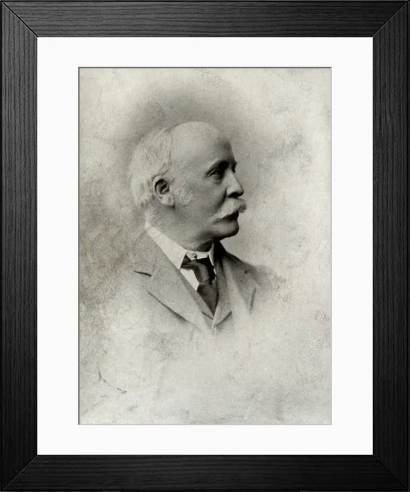 Framed Print : An unidentified man, c1890s. Creator: Unknown Framed Print : An unidentified man, c1890s. Creator: Unknown