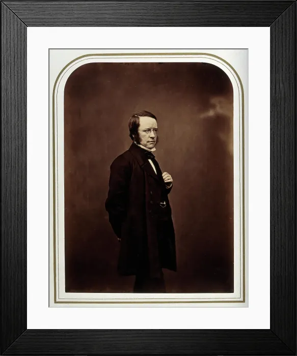 Framed Print : Lyon Playfair, 1st Baron Playfair, c1850s. Creator: Maull & Polyblank Framed Print : Lyon Playfair, 1st Baron Playfair, c1850s. Creator: Maull & Polyblank