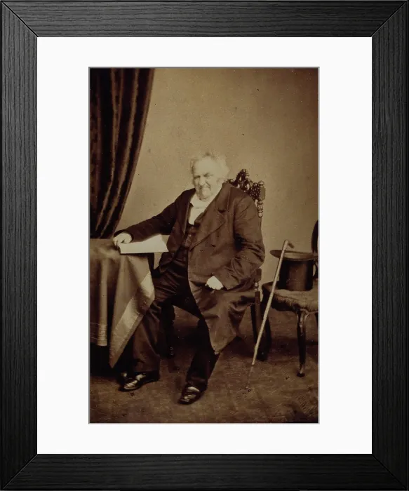 Framed Print : Joseph Wolff, c1850s. Creator: Maull & Polyblank Framed Print : Joseph Wolff, c1850s. Creator: Maull & Polyblank