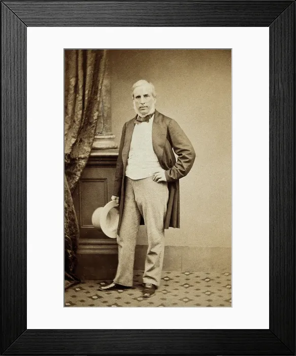 Framed Print : John Callcott Horsley, c1850s. Creator: Maull & Polyblank Framed Print : John Callcott Horsley, c1850s. Creator: Maull & Polyblank