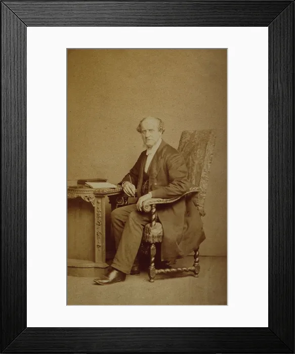 Framed Print : Mr Teines (?) or Lines (?), late 19th century. Creator: Moira & Haigh Framed Print : Mr Teines (?) or Lines (?), late 19th century. Creator: Moira & Haigh