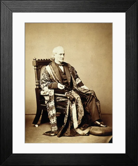 Framed Print : An unidentified man, late 19th century. Creator: Moira & Haigh Framed Print : An unidentified man, late 19th century. Creator: Moira & Haigh