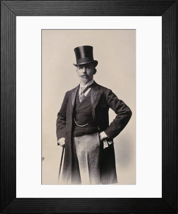 Framed Print : South Africa: Sir W Hely Hutchinson, the Governor of Natal, 1896. Creator: Unknown Framed Print : South Africa: Sir W Hely Hutchinson, the Governor of Natal, 1896. Creator: Unknown