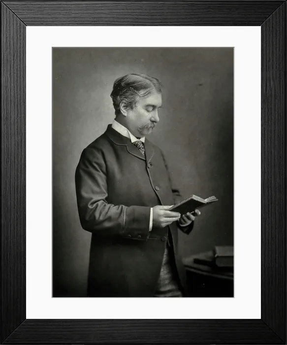 Framed Print : Sir Joseph Norman Lockyer, c1889. Creators: Count Stanislaw Walery, Walery Framed Print : Sir Joseph Norman Lockyer, c1889. Creators: Count Stanislaw Walery, Walery