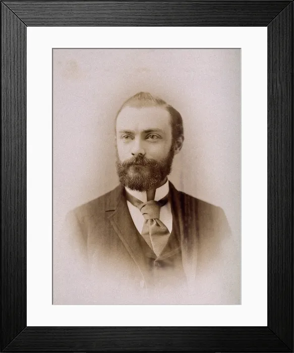 Framed Print : Frederick Belding Power, 1891. Creator: Edwin Rodney Curtiss Framed Print : Frederick Belding Power, 1891. Creator: Edwin Rodney Curtiss