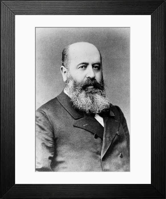 Framed Print : S Hayek, c1880. Creator: Fritz Luckhardt Framed Print : S Hayek, c1880. Creator: Fritz Luckhardt