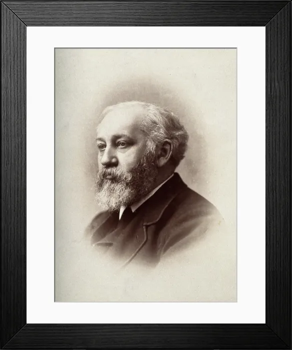Framed Print : John Netten Radcliffe, 1881. Creator: George Milner Gibson Jerrard Framed Print : John Netten Radcliffe, 1881. Creator: George Milner Gibson Jerrard