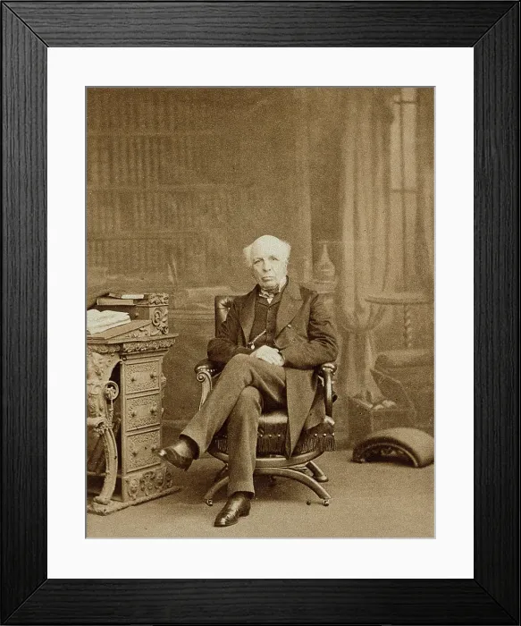 Framed Print : Sir Thomas Watson, 1867. Creator: Ernest Edwards Framed Print : Sir Thomas Watson, 1867. Creator: Ernest Edwards