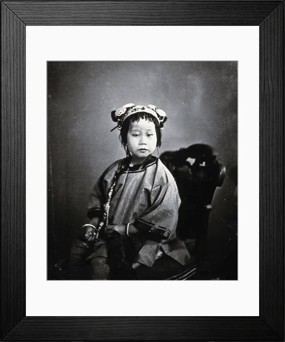 Framed Print : Canton, Kwangtung province, China, 1981 (from a negative of 1869). Creator: John Thomson Framed Print : Canton, Kwangtung province, China, 1981 (from a negative of 1869). Creator: John Thomson
