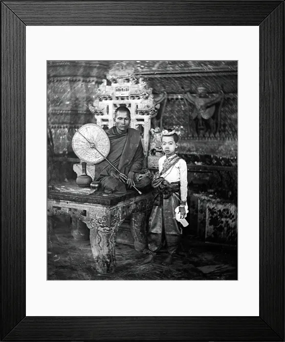 Framed Print : Siam [Thailand], 1865. Creator: John Thomson