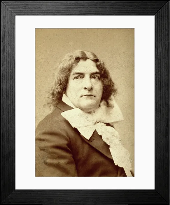 Framed Print : S(?) Plessi, 1884. Creator: Antoine Lumiere Framed Print : S(?) Plessi, 1884. Creator: Antoine Lumiere