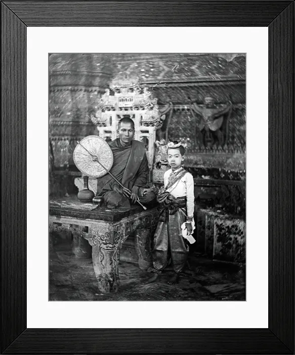 Framed Print : Siam [Thailand], 1865. Creator: John Thomson