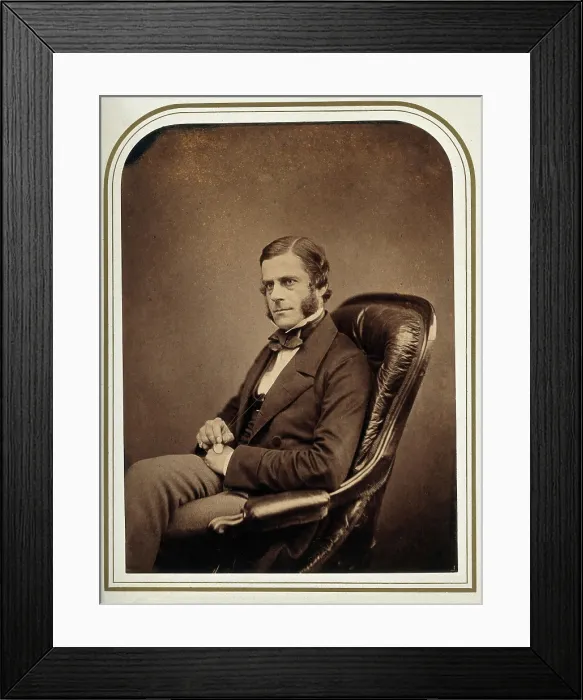 Framed Print : Sir Edward Henry Sieveking, 1850-1859. Creator: Maull & Polyblank Framed Print : Sir Edward Henry Sieveking, 1850-1859. Creator: Maull & Polyblank