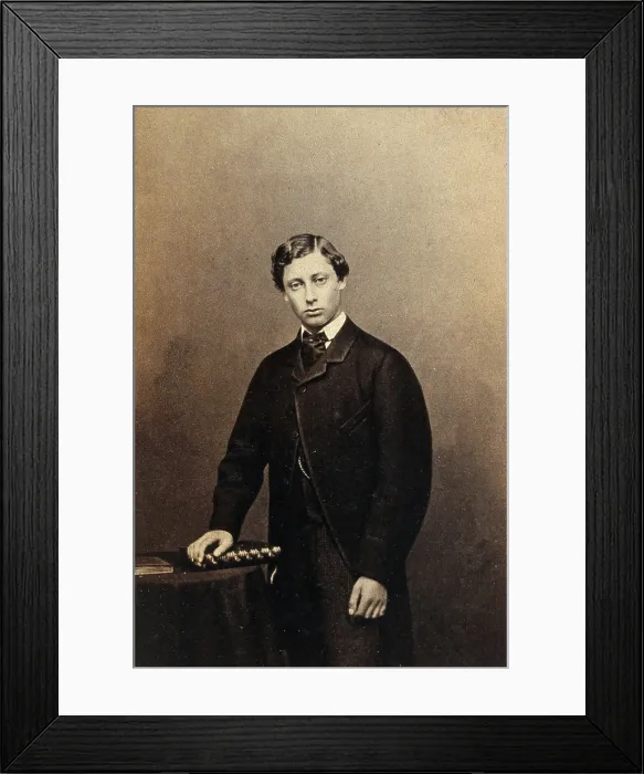 Framed Print : Albert Edward, Prince of Wales, 1862. Creator: Mayall