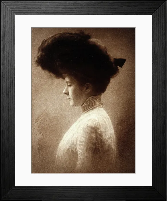 Framed Print : Gwendoline Syrie Maud Wellcome (nee Barnardo), Syrie Maugham, 1903. Creator: Nitscher Framed Print : Gwendoline Syrie Maud Wellcome (nee Barnardo), Syrie Maugham, 1903. Creator: Nitscher