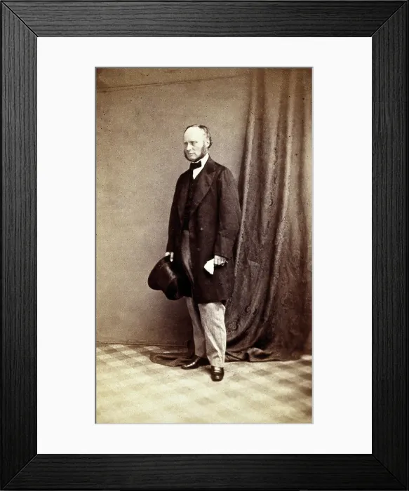 Framed Print : Thomas Pridgin Teale, c1860. Creator: William Hanson Framed Print : Thomas Pridgin Teale, c1860. Creator: William Hanson