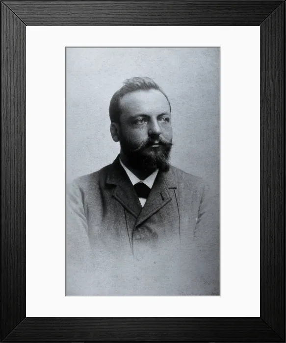 Framed Print : Leon Fredericq, c1880s Creator: Unknown Framed Print : Leon Fredericq, c1880s Creator: Unknown