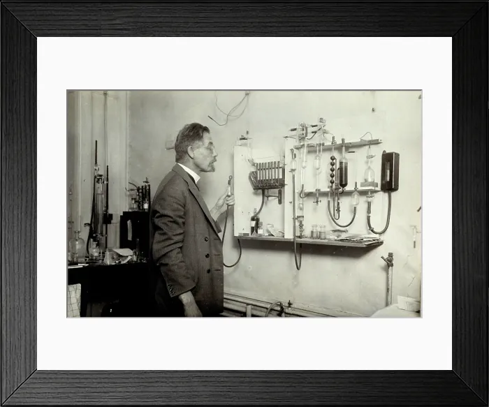 Framed Print : August Krogh, 1926. Creator: Unknown Framed Print : August Krogh, 1926. Creator: Unknown