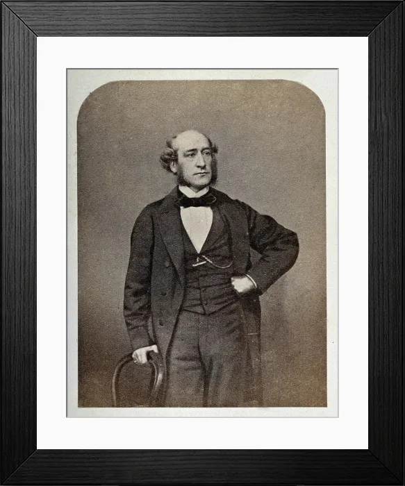 Framed Print : John Martin, 1869. Creator: Unknown Framed Print : John Martin, 1869. Creator: Unknown
