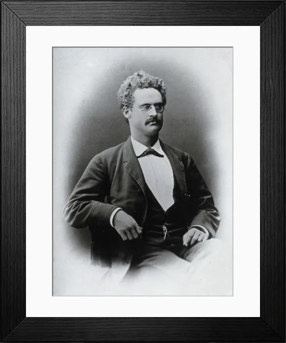 Framed Print : Ivar Victor Sandstrom, c1880s. Creator: Unknown Framed Print : Ivar Victor Sandstrom, c1880s. Creator: Unknown