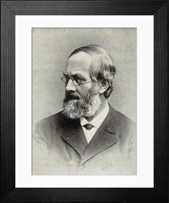 Framed Print : Ernst Leberecht Wagner, c1880s. Creator: Unknown Framed Print : Ernst Leberecht Wagner, c1880s. Creator: Unknown
