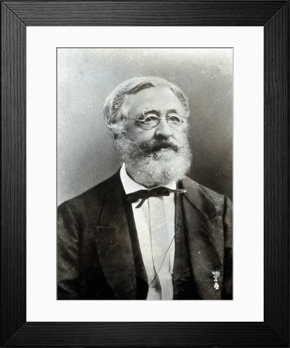 Framed Print : Jan Elias Teysmann, c1870. Creator: Unknown Framed Print : Jan Elias Teysmann, c1870. Creator: Unknown