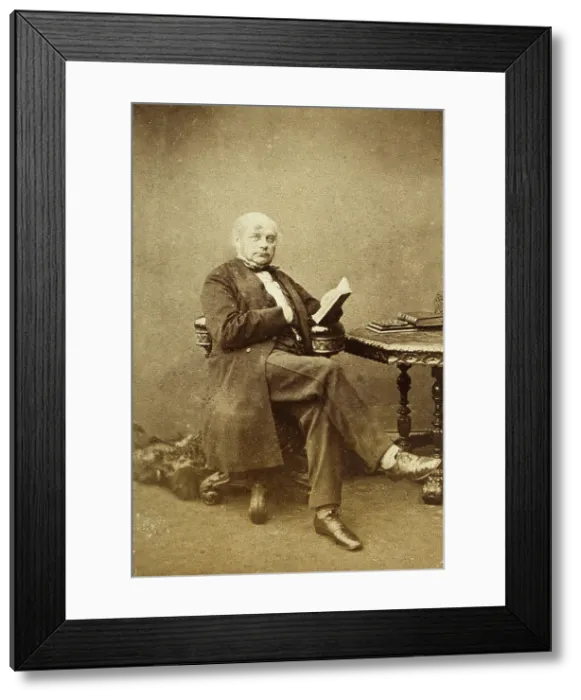 Framed Print : Forbes Winslow, c1860s. Creator: Unknown Framed Print : Forbes Winslow, c1860s. Creator: Unknown