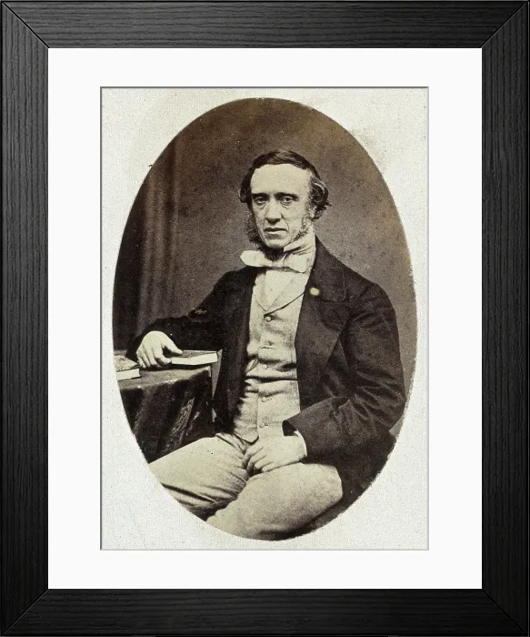 Framed Print : James Spence, c1870. Creator: Unknown Framed Print : James Spence, c1870. Creator: Unknown