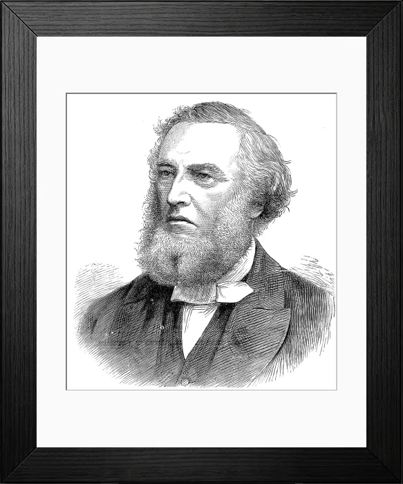 Framed Print : The Rev. Dr. Jellett, Provost of Trinity College, Dublin, 1881. Creator: Unknown Framed Print : The Rev. Dr. Jellett, Provost of Trinity College, Dublin, 1881. Creator: Unknown
