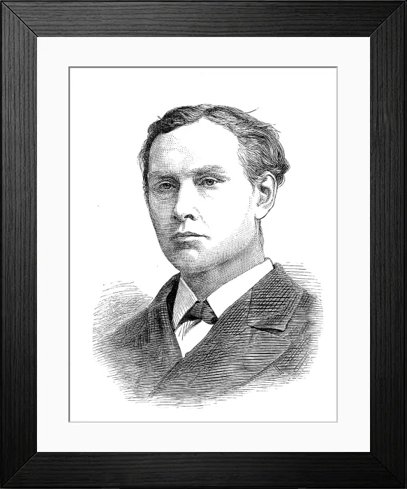 Framed Print : Mr. Edward Whymper, the mountain climber of the Andes, 1881. Creator: Unknown Framed Print : Mr. Edward Whymper, the mountain climber of the Andes, 1881. Creator: Unknown