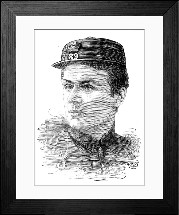 Framed Print : Lieutenant H. A. C. Harrison, 94th Regiment, killed in South Africa, 1881. Creator: Unknown