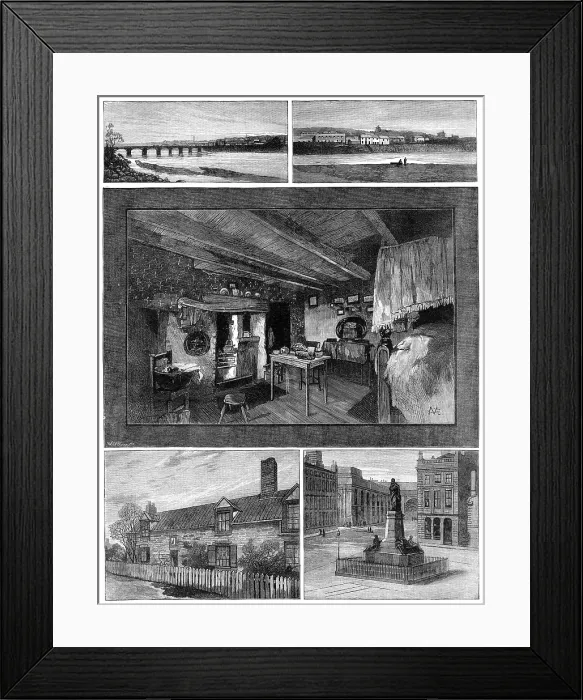 Framed Print : The Century of George Stephenson, Father of Railways, 1881. Creator: Unknown Framed Print : The Century of George Stephenson, Father of Railways, 1881. Creator: Unknown