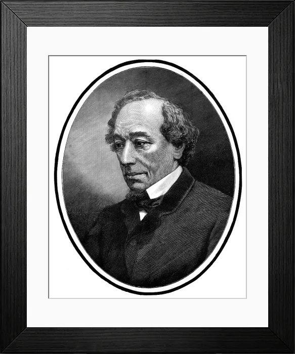 Framed Print : The late Right Hon. the Earl of Beaconsfield, K.G. 1881. Creator: Unknown Framed Print : The late Right Hon. the Earl of Beaconsfield, K.G. 1881. Creator: Unknown