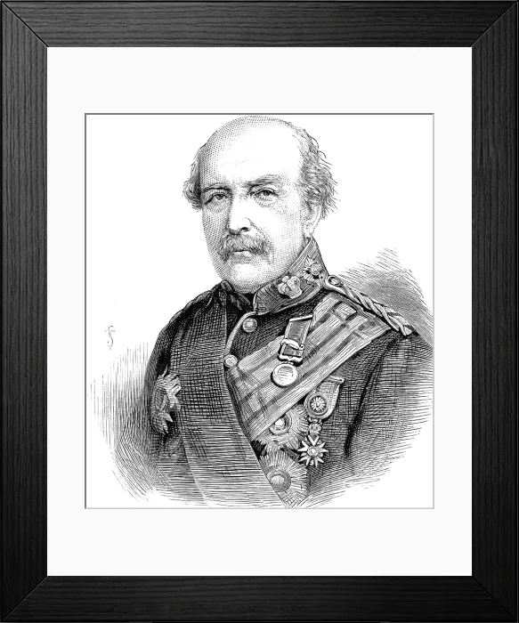 Framed Print : General Sir W. Fenwick Williams, of Kars, G.C.B. the newly appointed Constable of the Tower, 1881. Creator: Unknown Framed Print : General Sir W. Fenwick Williams, of Kars, G.C.B. the newly appointed Constable of the Tower, 1881. Creator: Unknown