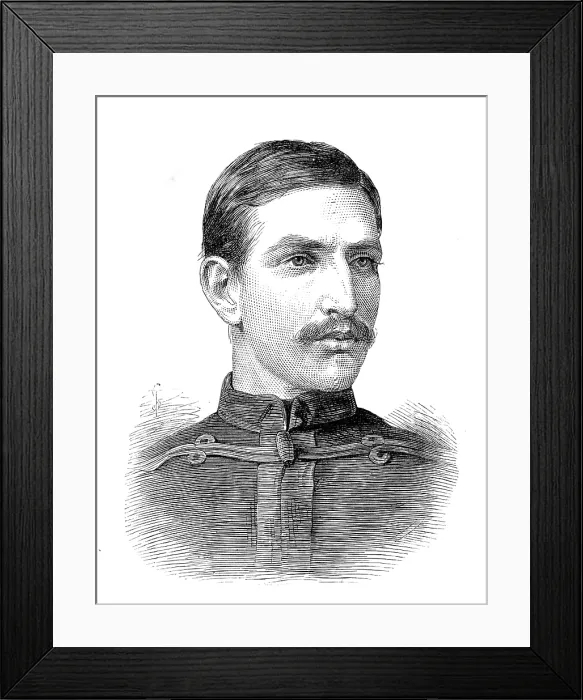 Framed Print : Major W. M. Laurence, killed in the Basuto War, 1881. Creator: Unknown Framed Print : Major W. M. Laurence, killed in the Basuto War, 1881. Creator: Unknown