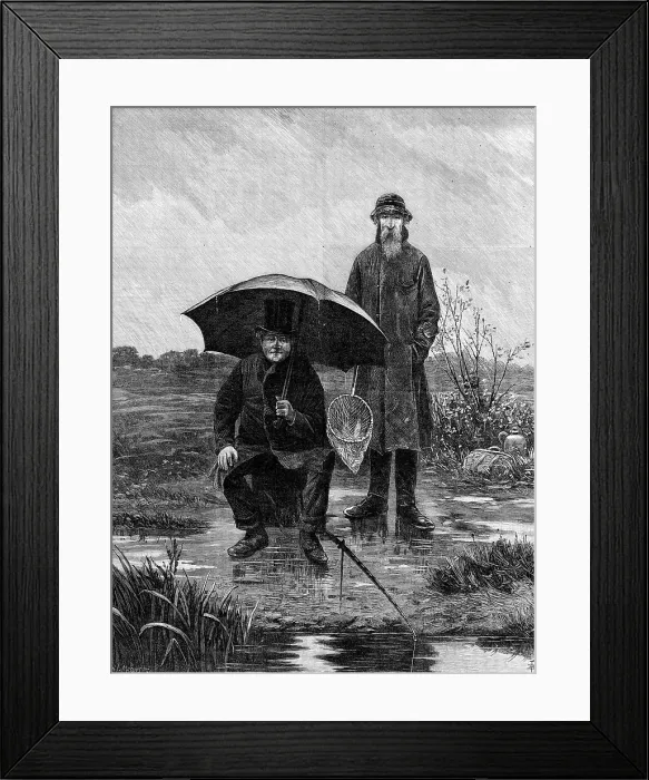 Framed Print : 'Great Expectations' by W. D. Sadler, from the exhibition of the Society of British Artists, 1881. Creator: W. I. Mosses Framed Print : 'Great Expectations' by W. D. Sadler, from the exhibition of the Society of British Artists, 1881. Creator: W. I. Mosses