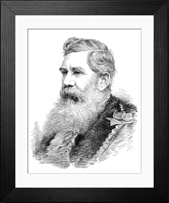 Framed Print : Mr. Sheriff Ogg, 1881. Creator: Unknown Framed Print : Mr. Sheriff Ogg, 1881. Creator: Unknown