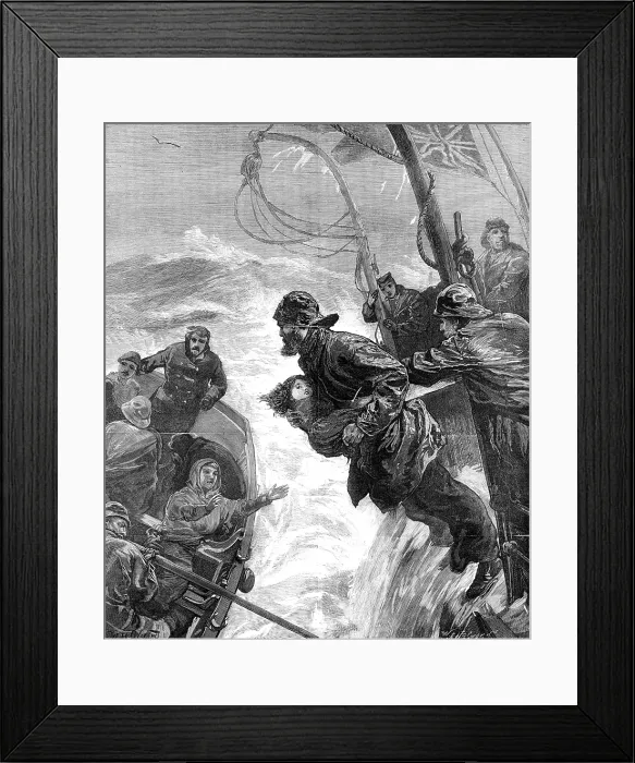 Framed Print : 'I would you had been by the ship's side, to have helped her'- Winter's Tale, Act iii, Scene 3 Framed Print : 'I would you had been by the ship's side, to have helped her'- Winter's Tale, Act iii, Scene 3