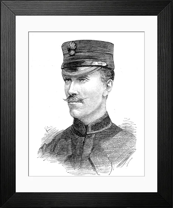 Framed Print : Lieutenant Inman, 60th Rifles, killed in the Transvaal, 1881. Creator: Unknown Framed Print : Lieutenant Inman, 60th Rifles, killed in the Transvaal, 1881. Creator: Unknown