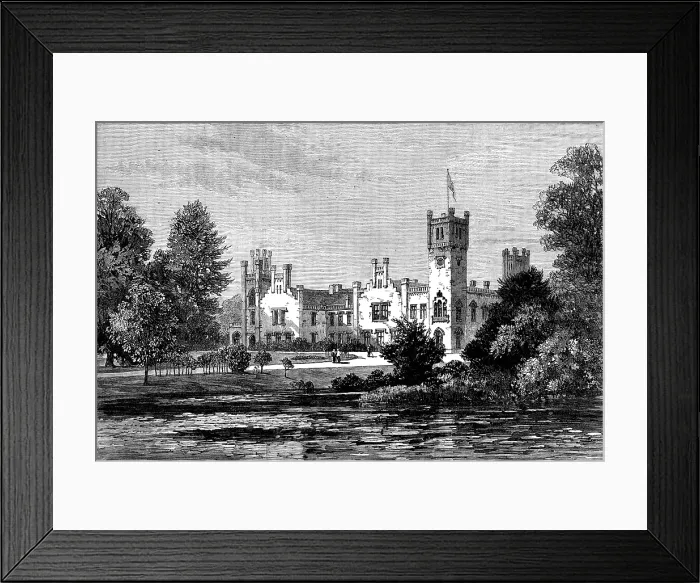 Framed Print : The Royal Marriage at Berlin: Prinkenau, near Sagan, Silesia... 1881. Creator: Unknown Framed Print : The Royal Marriage at Berlin: Prinkenau, near Sagan, Silesia... 1881. Creator: Unknown