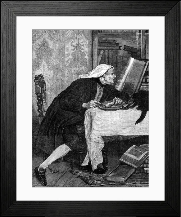 Framed Print : 'Mind and Matter' by W. Weekes, 1881. Creator: Eugene Froment Framed Print : 'Mind and Matter' by W. Weekes, 1881. Creator: Eugene Froment