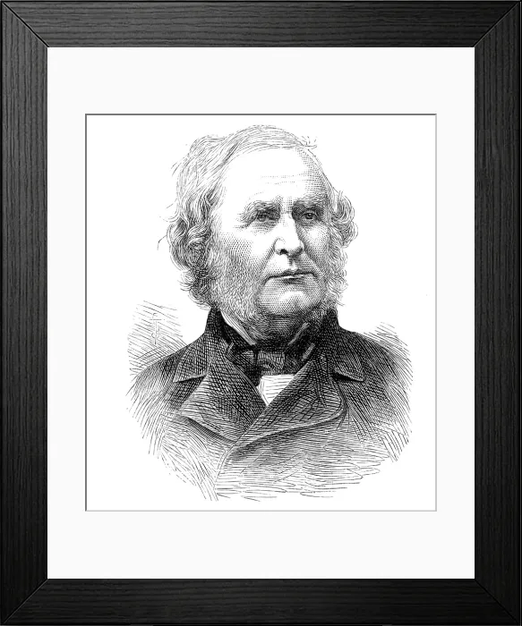 Framed Print : Sir Erasmus Wilson, F.R.S. 1881. Creator: Unknown Framed Print : Sir Erasmus Wilson, F.R.S. 1881. Creator: Unknown
