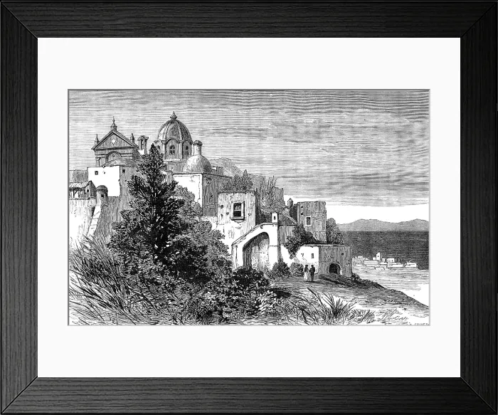 Framed Print : Lacco, Ischia, 1881. Creator: Unknown Framed Print : Lacco, Ischia, 1881. Creator: Unknown
