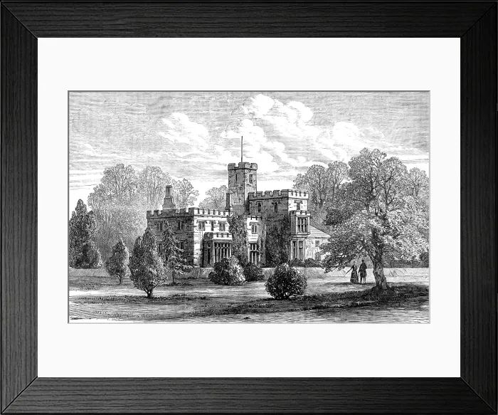 Framed Print : Benwell Tower, Newcastle-On-Tyne, the residence of the Bishop of Newcastle, 1883. Creator: Unknown Framed Print : Benwell Tower, Newcastle-On-Tyne, the residence of the Bishop of Newcastle, 1883. Creator: Unknown