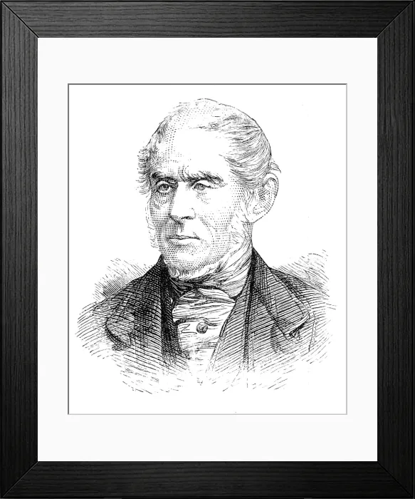 Framed Print : The late Lord Camoys, 1881. Creator: Unknown Framed Print : The late Lord Camoys, 1881. Creator: Unknown