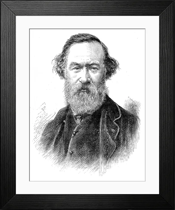 Framed Print : The late Mr Alfred Elmore, R A. 1881. Creator: Unknown Framed Print : The late Mr Alfred Elmore, R A. 1881. Creator: Unknown