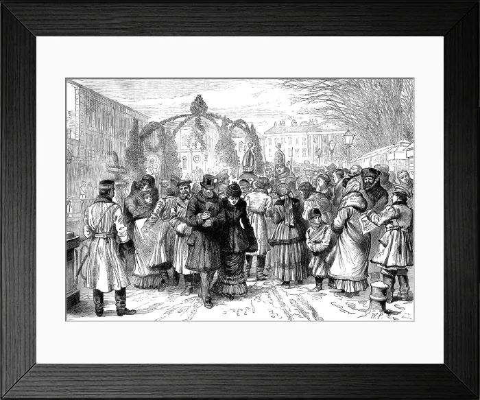 Framed Print : Assassination of the Emperor of Russia: place where the Emperor was killed, 1881. Creator: William James Palmer Framed Print : Assassination of the Emperor of Russia: place where the Emperor was killed, 1881. Creator: William James Palmer