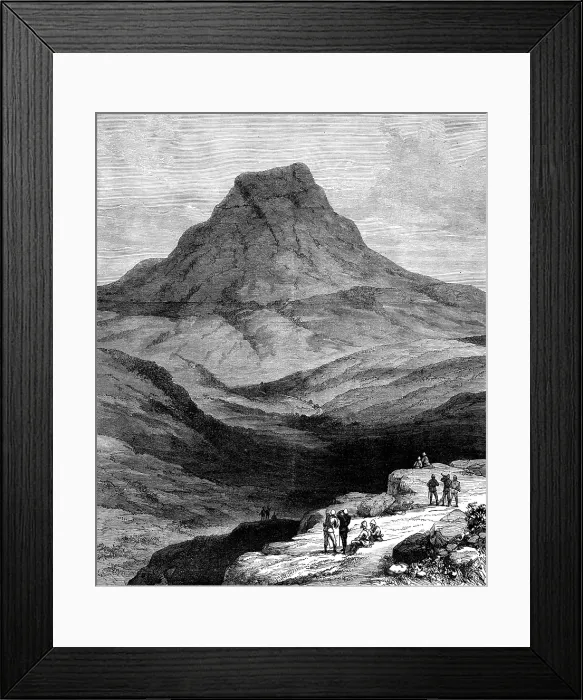 Framed Print : The Transvaal War: Majuba Hill, 1881. Creator: Unknown Framed Print : The Transvaal War: Majuba Hill, 1881. Creator: Unknown